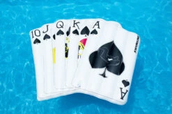 79" Inflatable White And Black Royal Flush Mattress Pool Float -Aqua Play Land Zone 05v7gwyk1oopzgdnbid7fjgdnyvf0fjw 33901.1667516567