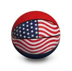 9" Red, White And Blue Official USA/WBA Competition Basketball