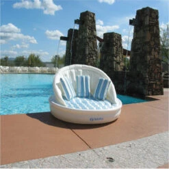 70-Inches Inflatable White And Blue Striped Floating Swimming Pool Sofa Lounge Raft -Aqua Play Land Zone 1mhpscruxgxxdibxkjp5w1sfjk650t1u 33825.1667517227