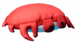 30" Sandy Seaside Rider Stuffed Floating Crab Swimming Pool Pillow