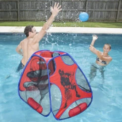 35" Blue And Red Hydro 5 In 1 Swimming Pool Game Set