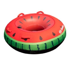 48-Inch Inflatable Red And Green Single Rider Watermelon Tube