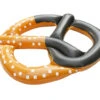 51" Inflatable Chocolate Covered Pretzel Swimming Pool Float