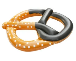 51" Inflatable Chocolate Covered Pretzel Swimming Pool Float