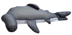 36" Nails Seaside Rider Stuffed Floating Hammerhead Shark Swimming Pool Pillow