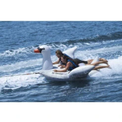 Inflatable Lay-on Swan Towable Float, 84-Inch -Aqua Play Land Zone dswim20223017e5 55217.1667582072