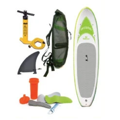 Inflatable Tonga Stand-Up Paddleboard, 128-Inch -Aqua Play Land Zone dswim2035132 6 00315.1667582137