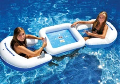 3-Piece Inflatable Poker Table And Chairs With Waterproof Playing Cards -Aqua Play Land Zone fmaiikn9ommbofwuqqncuvnjujl7uyku 41869.1678380285