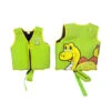 12.5" Green Intermediate Smiling Dinosaur Swim Vestfor Children Ages 1-3
