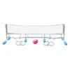 90" Blue And Gray Water Volleyball And Badminton Combo Game