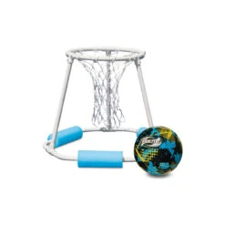 24" Blue And White Classic Pro Water Or Swimming Pool Basketball