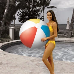 36" White And Blue 6-Panel Color Blocked Beach Ball 5 36" White And Blue 6-Panel Color Blocked Beach Ball -Aqua Play Land Zone i2xgowvijzycydmgvpmbhpdetv2mhy1j 52202.1667682042