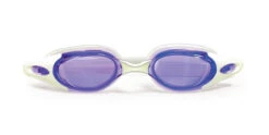 7" Purple And White Advanced Pro Goggles Swimming Pool Accessory For Adults
