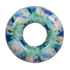 36" Inflatable Corona Palm Trees Swimming Pool Tube Ring