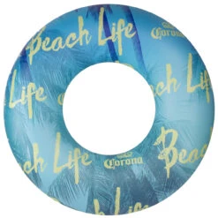 36" Inflatable Corona Beach Life Swimming Pool Tube Ring