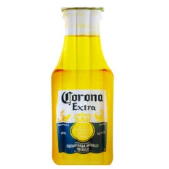 86" Corona Yellow And Blue Inflatable Beer Bottle Pool Float