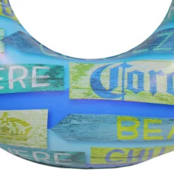 36" Inflatable Corona Signage Swimming Pool Tube Ring -Aqua Play Land Zone northlight gp88713 5 90272.1667522349