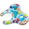 46.5" Underwater Creatures Mommy And Us Dual Inflatable Swimming Pool Float