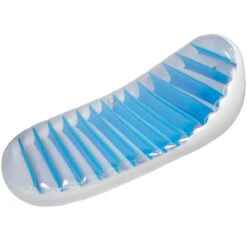 86" Contoured Inflatable Swimming Pool Mattress Float