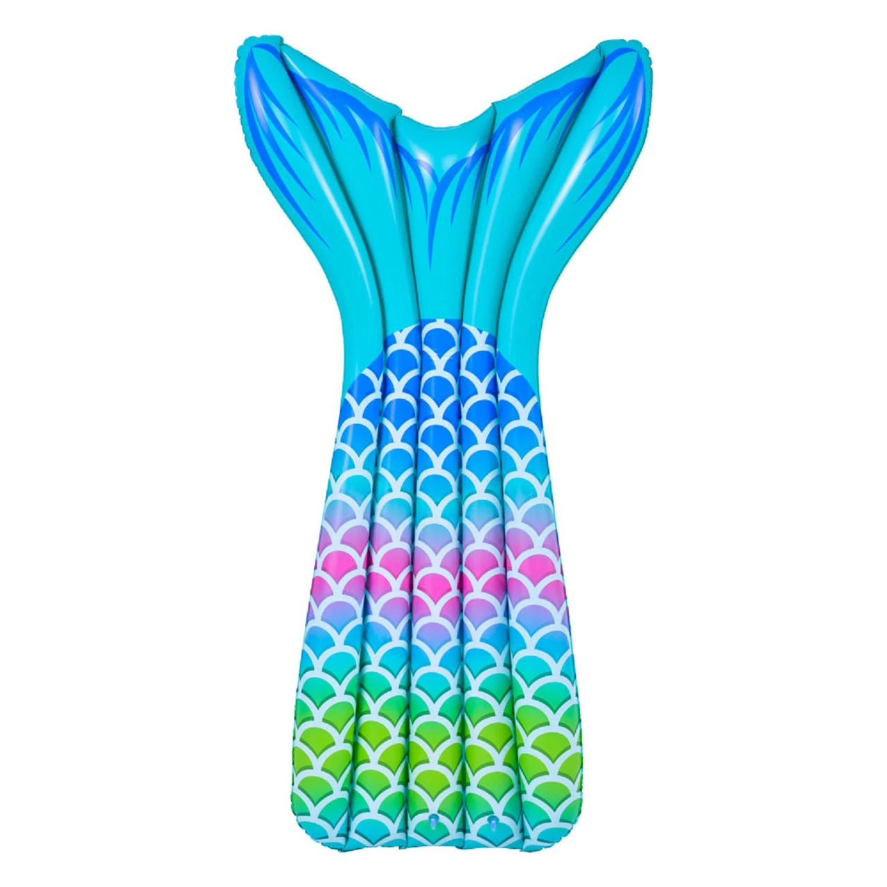 5.75' Blue And Green Mermaid Tail Swimming Pool Float 2 5.75' Blue And Green Mermaid Tail Swimming Pool Float - Image 2
