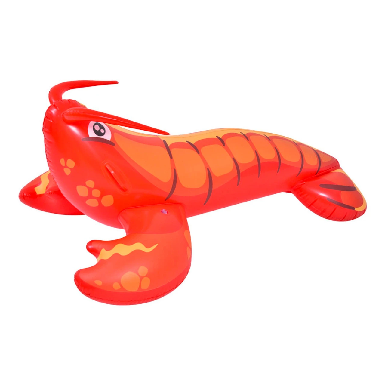 51" Inflatable Red Lobster Swimming Pool Rider Float 1 51" Inflatable Red Lobster Swimming Pool Rider Float