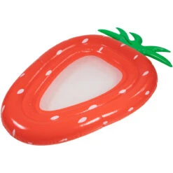 Jumbo Strawberry Mesh Lounger Pool Float, 65.5-Inch -Aqua Play Land Zone pool20central jl2032001 3 70849.1683904890