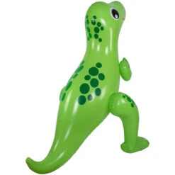 6.75' Inflatable Green Jumbo Dinosaur Water Sprayer -Aqua Play Land Zone pool20central jl2097261 3 83688.1686006325
