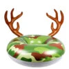 48" Camouflage Inflatable Inner Tube Ring Float With Antlers