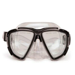 6.5" Gray Kona Pro Mask Swimming Pool Accessory For Adults