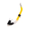 20" Yellow And Black Center-Mount Swimming Pool Training Snorkel
