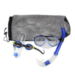 16" Blue Aqua Islander Adult Scuba Gear Combo Pack