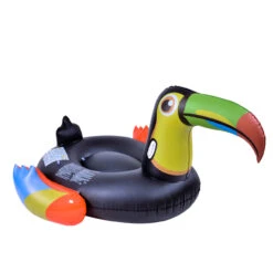 50" Multi Color Toucan Bird Ride On Pool Float