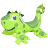 46.5" Inflatable Green Spotted Dinosaur Ride-On Pool Float