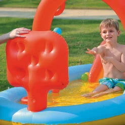 7.25' Inflatable Children's Interactive Water Play Center 8 7.25' Inflatable Children's Interactive Water Play Center -Aqua Play Land Zone poolcentral jl 97224 1 78906.1667642410