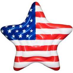 69" Inflatable Americana Star Island Inflatable Float