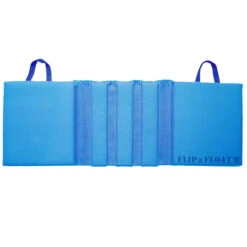 47-Inch Blue Foldable Flip And Float Swimming Pool Lounger Raft