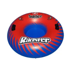 48" Inflatable Red And Blue Radster Swimming Pool And Snow Tube