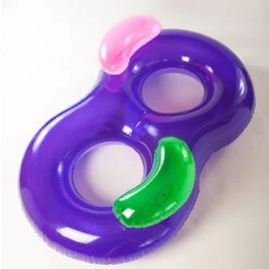 76" Inflatable Purple Side By Side Swimming Pool Lounger Raft 6 76" Inflatable Purple Side By Side Swimming Pool Lounger Raft -Aqua Play Land Zone swim 90412 3 00849.1687482382