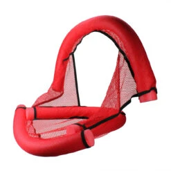 Inflatable Red And Black Foam Noodle Fun Seat , 30-Inch
