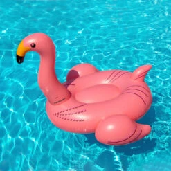 78" Inflatable Pink Giant Flamingo Swimming Pool Ride-On Float Toy -Aqua Play Land Zone swim 9062720flamingo20io20highres 23067.1667517213