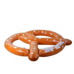 60" Inflatable Giant Pretzel Swimming Pool Float -Aqua Play Land Zone swim 90640 2updated 34702.1667681725