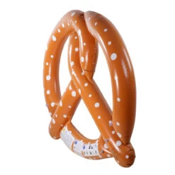 60" Inflatable Giant Pretzel Swimming Pool Float -Aqua Play Land Zone swim 90640 3updated 26419.1667681724