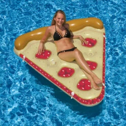 Inflatable Brown And Red Cherry Pie Slice Swimming Pool Float Raft, 72-Inch -Aqua Play Land Zone swim 90646 3 76688.1667517226