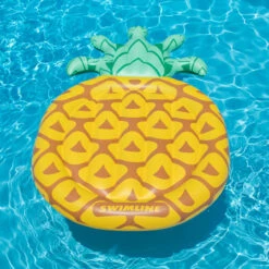 Inflatable Green And Yellow Tropical Pineapple Swimming Pool Raft, 86-Inch -Aqua Play Land Zone swim 9064920pineapple20item20only 73321.1667521006