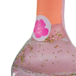 92" Pink Rose Wine Bottle Swimming Pool Float -Aqua Play Land Zone swim 90654urb 2 78622.1667557075