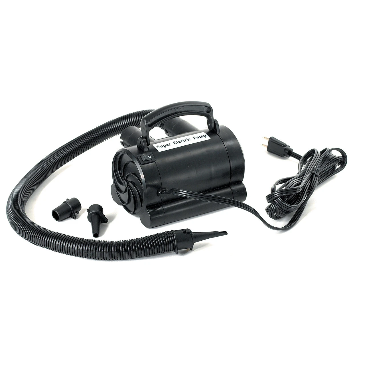 Black High Capacity Electric Air Pump For Inflatables 1 Black High Capacity Electric Air Pump For Inflatables