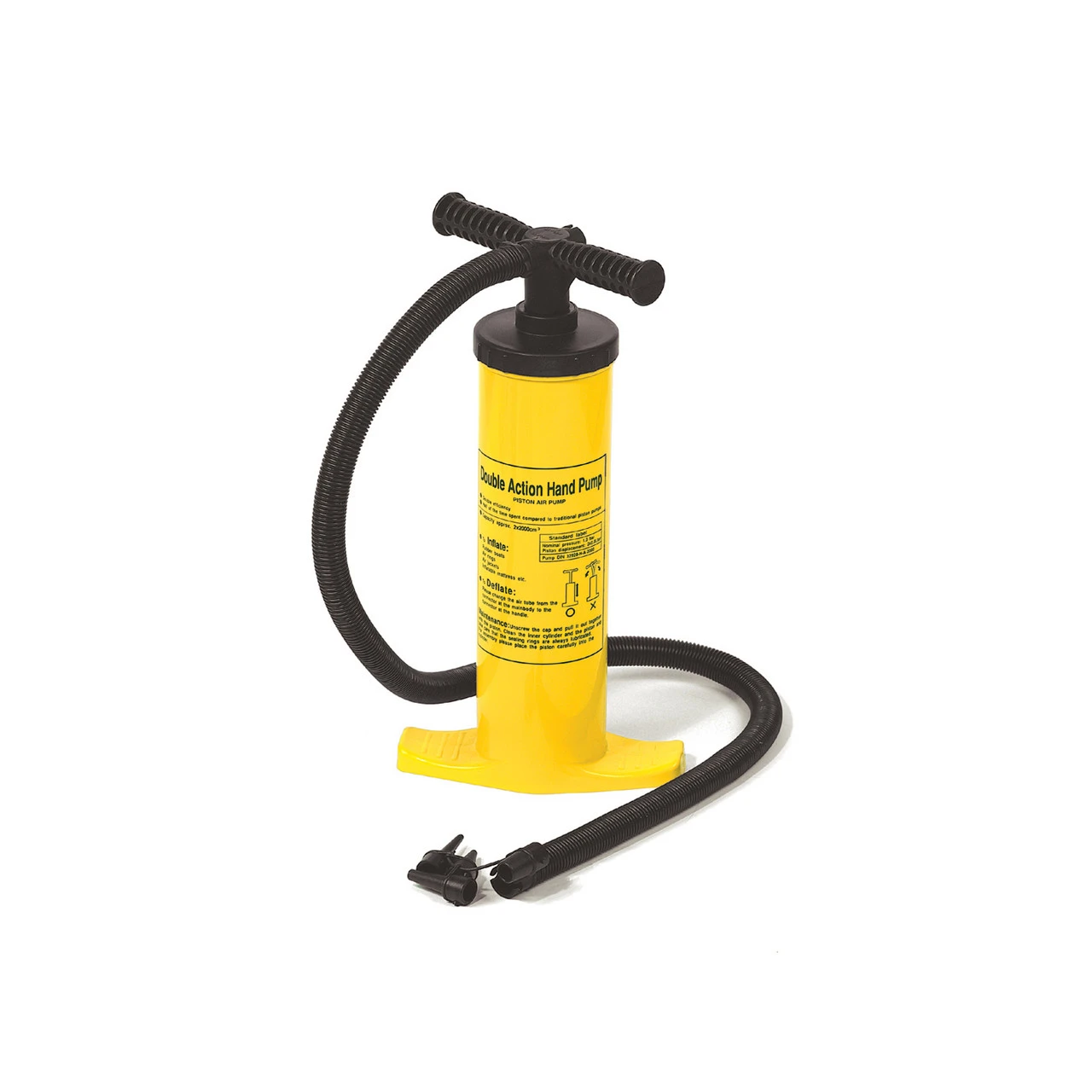 17" Yellow And Black Double Action Air Pump For Swimming Pool Inflatables 1 17" Yellow And Black Double Action Air Pump For Swimming Pool Inflatables