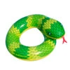 28" Green And Yellow Snake Swimming Pool Inner Tube Float
