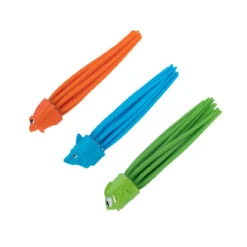 Pack Of 3 Multi-Color Original Squidivers Children"s Pool Toys 7" -Aqua Play Land Zone swimway 12059 68899.1667601673