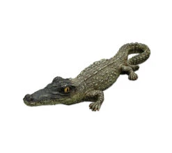 18" Baby Alligator Floating Pool, Spa Or Patio Decorative Reptile Figure